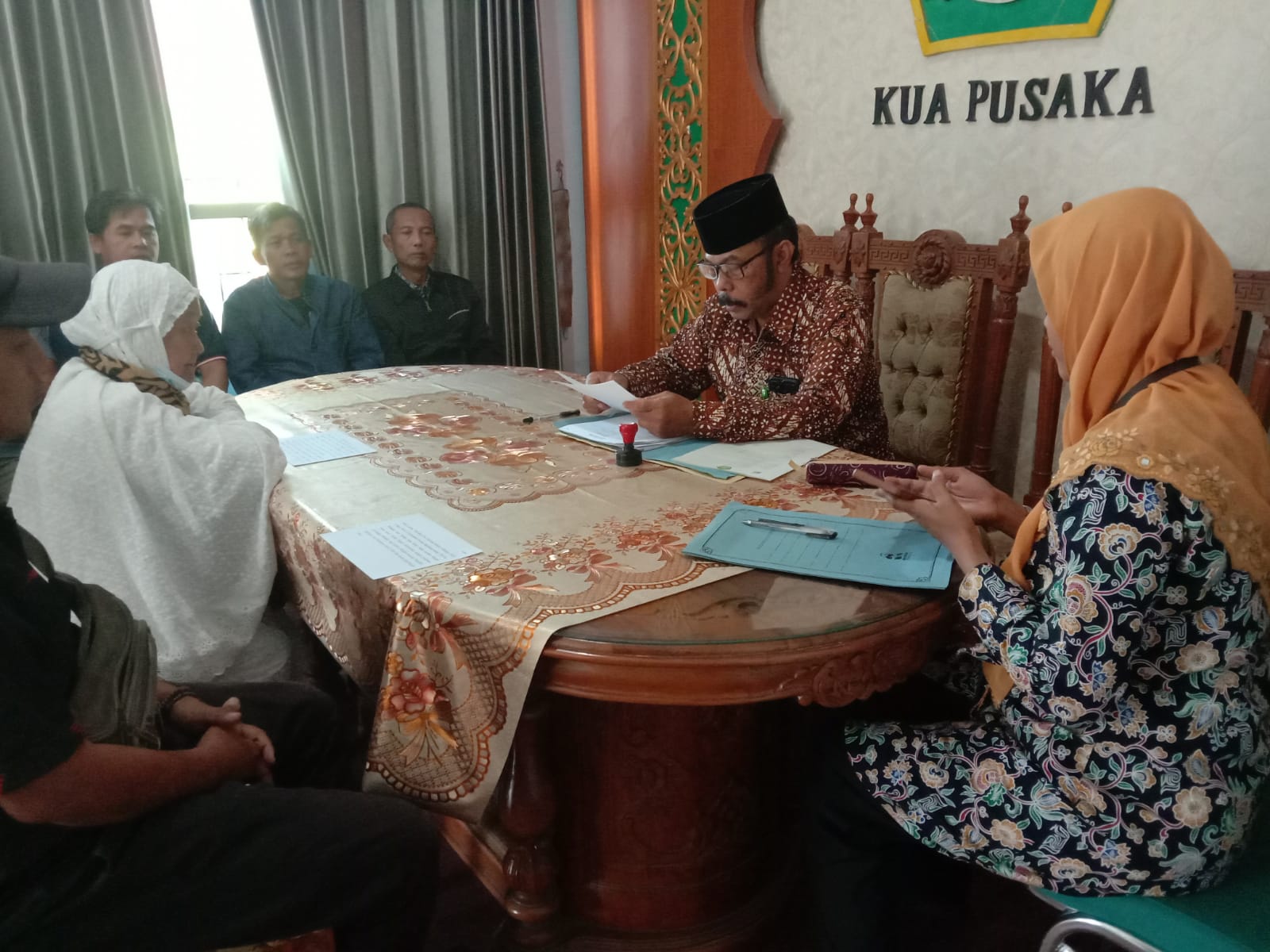 Ikrar Wakaf Tanah di KUA Pusaka